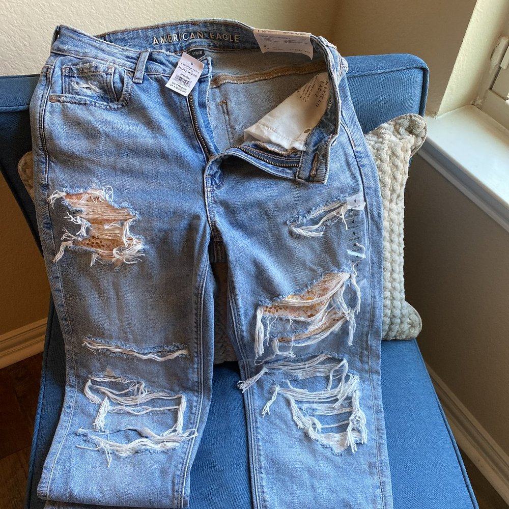 distress jean